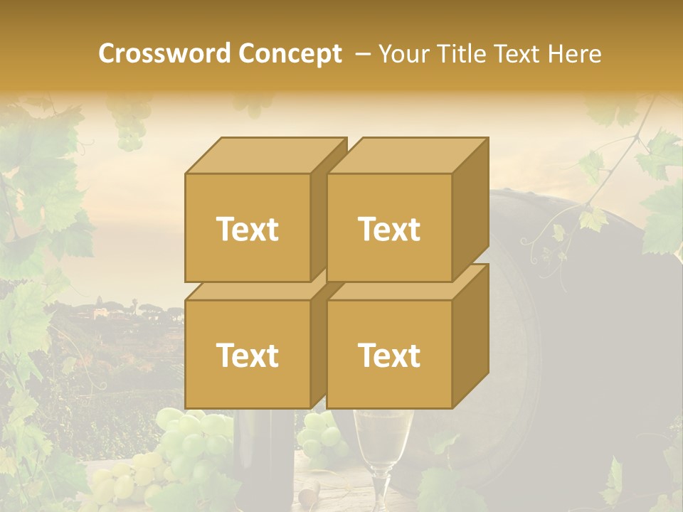 Wine Vineyard PowerPoint Template