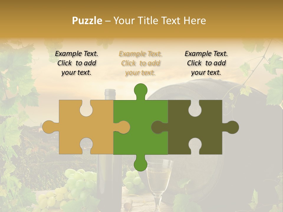 Wine Vineyard PowerPoint Template