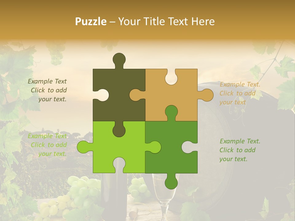 Wine Vineyard PowerPoint Template