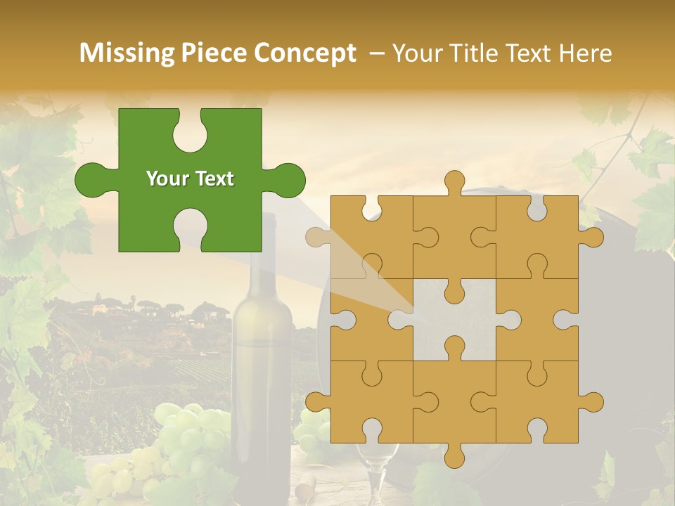 Wine Vineyard PowerPoint Template