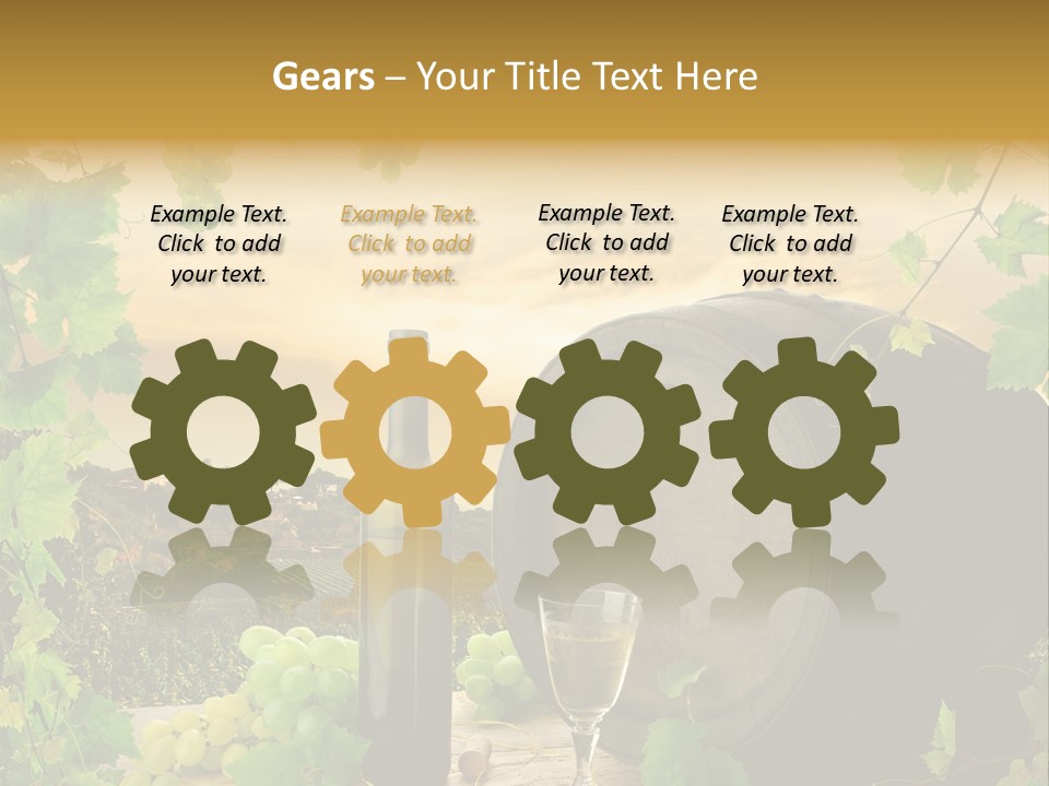 Wine Vineyard PowerPoint Template