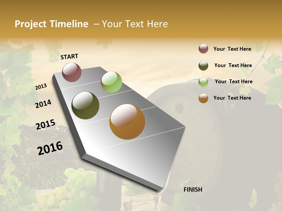 Wine Vineyard PowerPoint Template