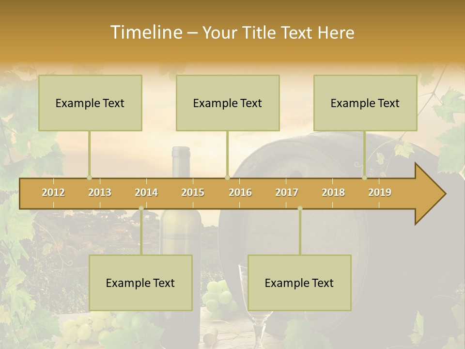 Wine Vineyard PowerPoint Template
