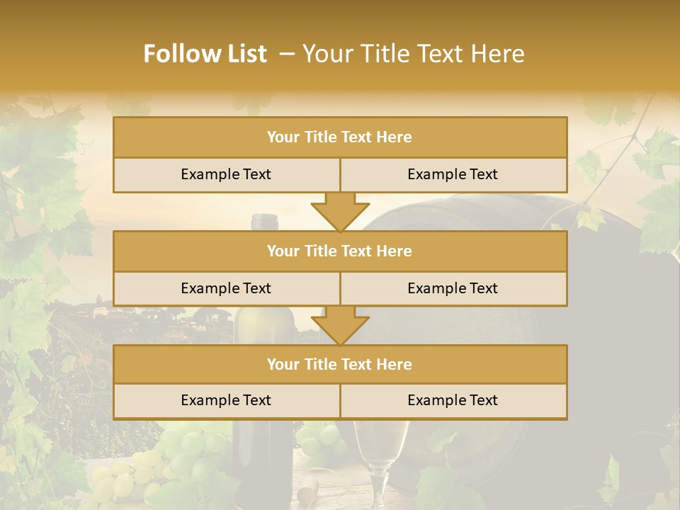 Wine Vineyard PowerPoint Template