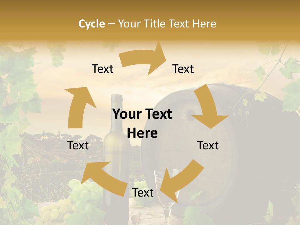 Wine Vineyard PowerPoint Template