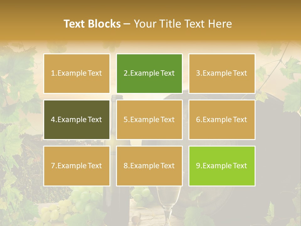 Wine Vineyard PowerPoint Template