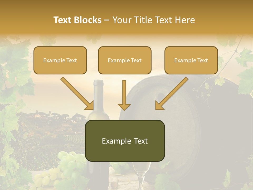 Wine Vineyard PowerPoint Template