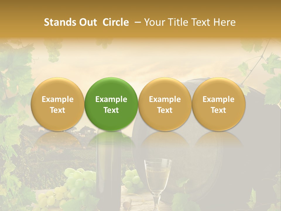 Wine Vineyard PowerPoint Template