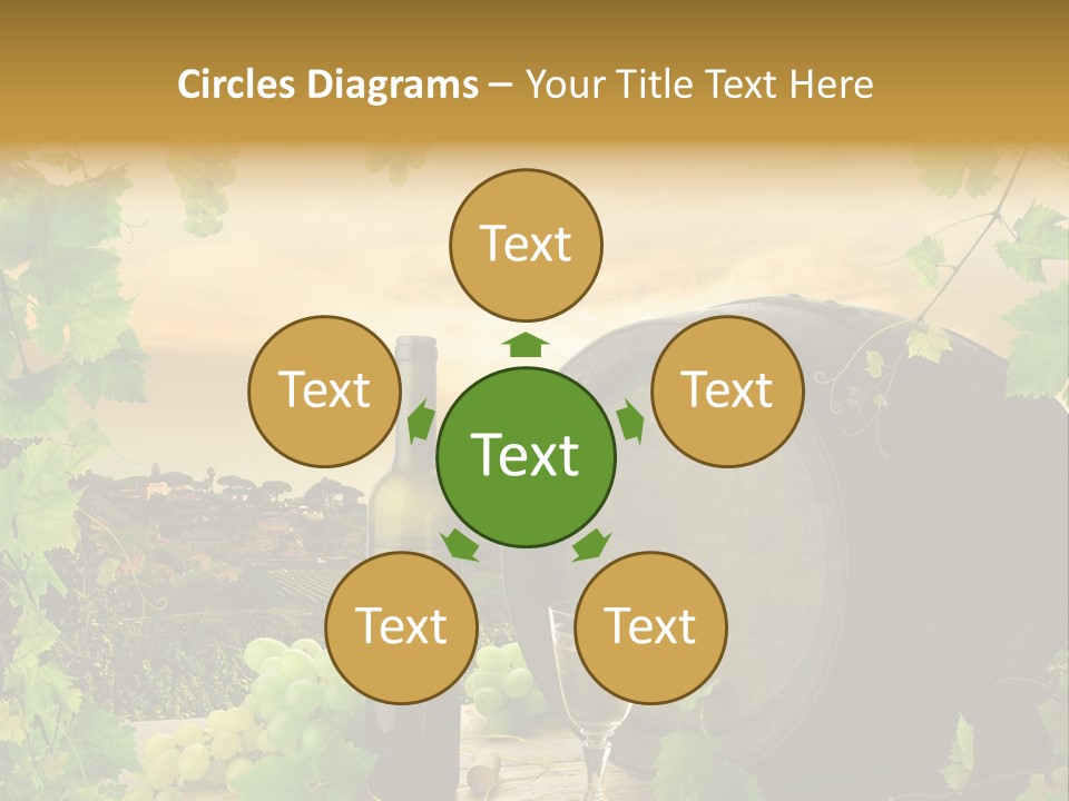 Wine Vineyard PowerPoint Template