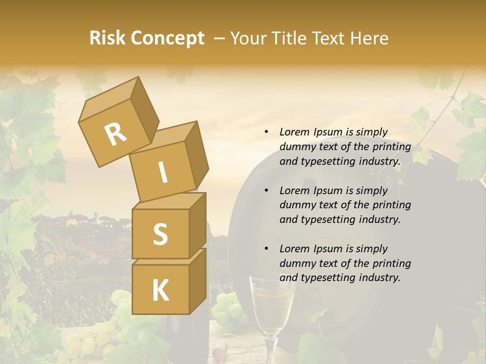 Wine Vineyard PowerPoint Template