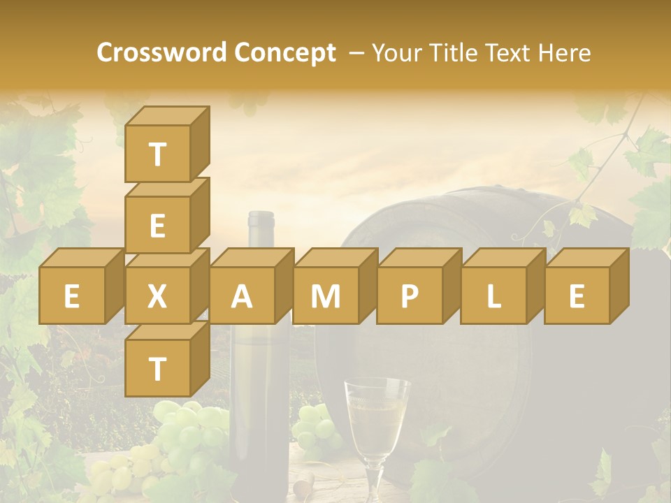 Wine Vineyard PowerPoint Template