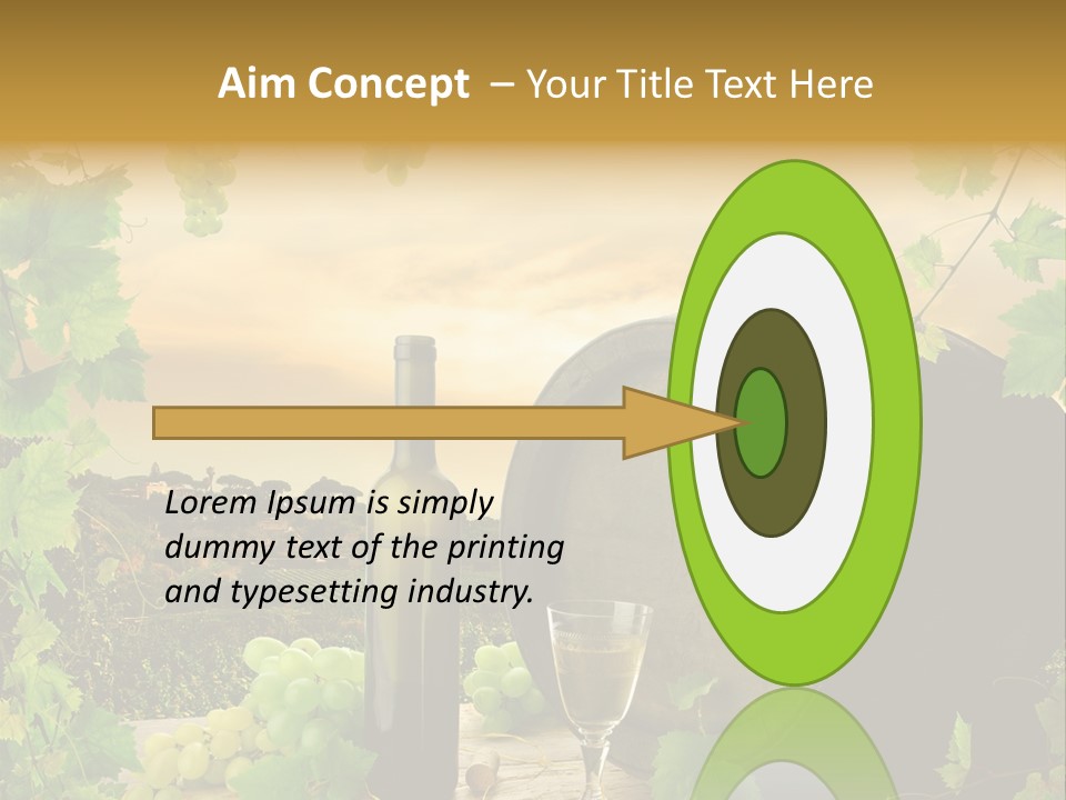 Wine Vineyard PowerPoint Template