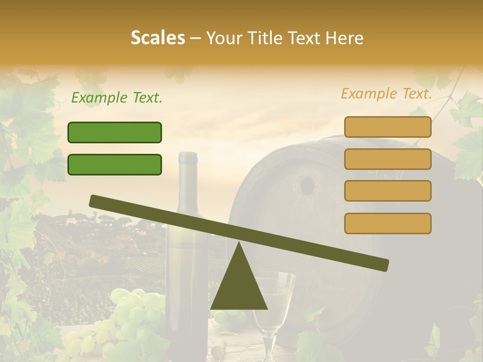 Wine Vineyard PowerPoint Template