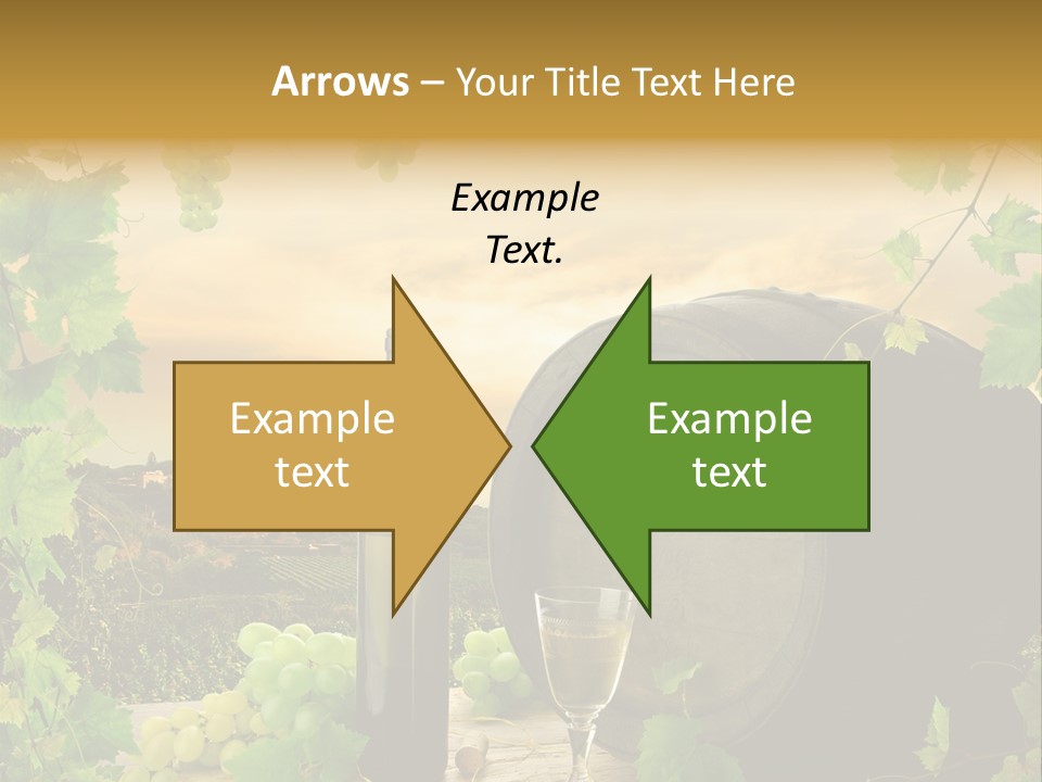 Wine Vineyard PowerPoint Template