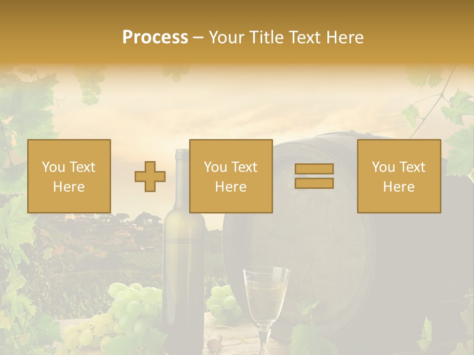 Wine Vineyard PowerPoint Template