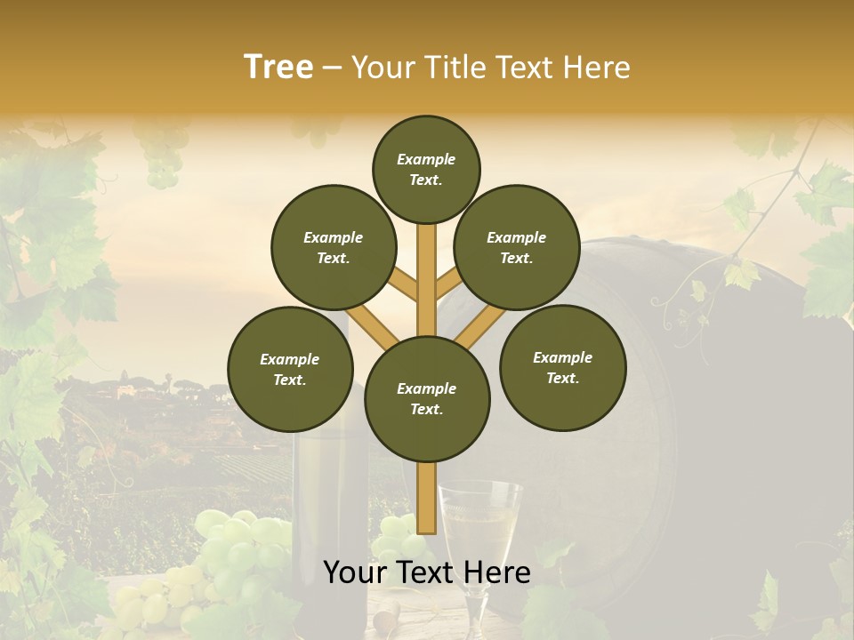 Wine Vineyard PowerPoint Template