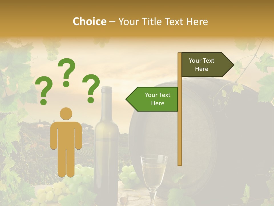 Wine Vineyard PowerPoint Template