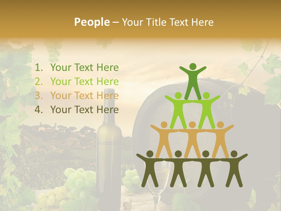 Wine Vineyard PowerPoint Template