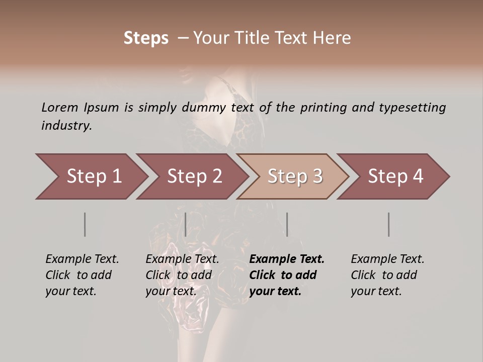Sound Of Fashion PowerPoint Template