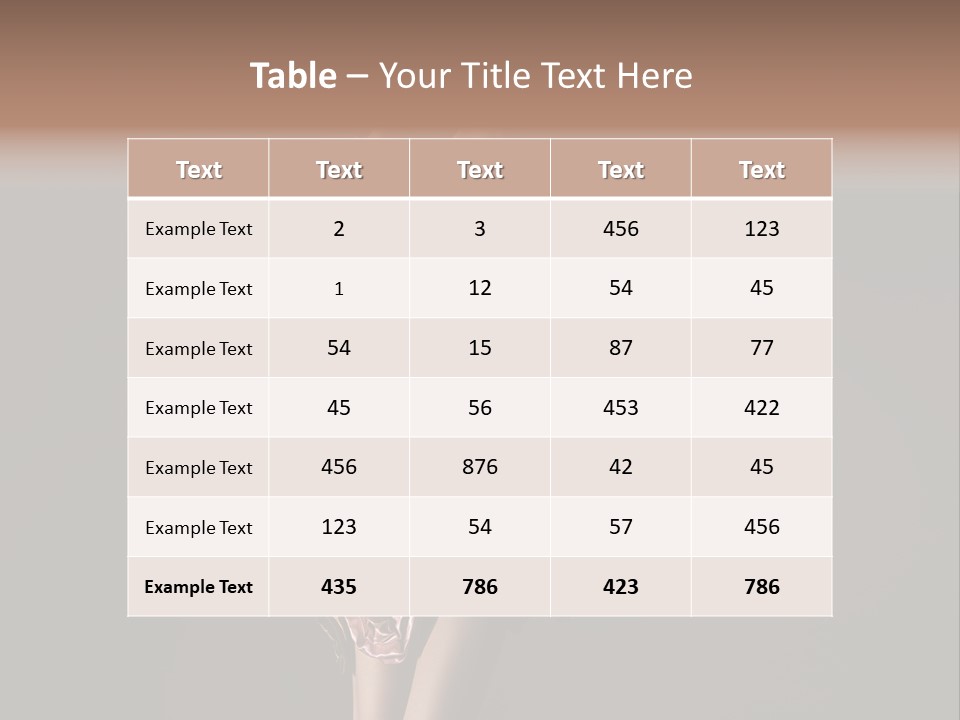 Sound Of Fashion PowerPoint Template