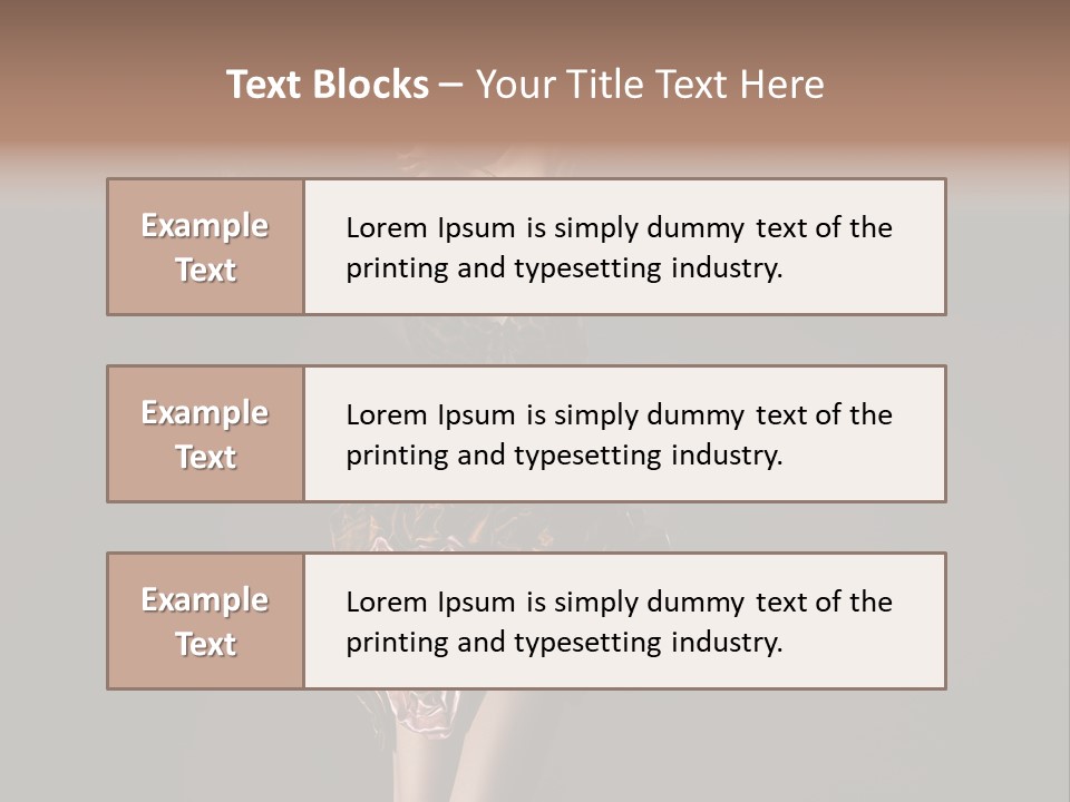 Sound Of Fashion PowerPoint Template