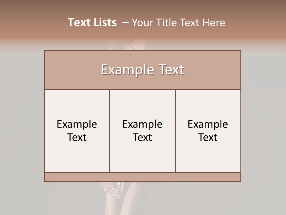 Sound Of Fashion PowerPoint Template