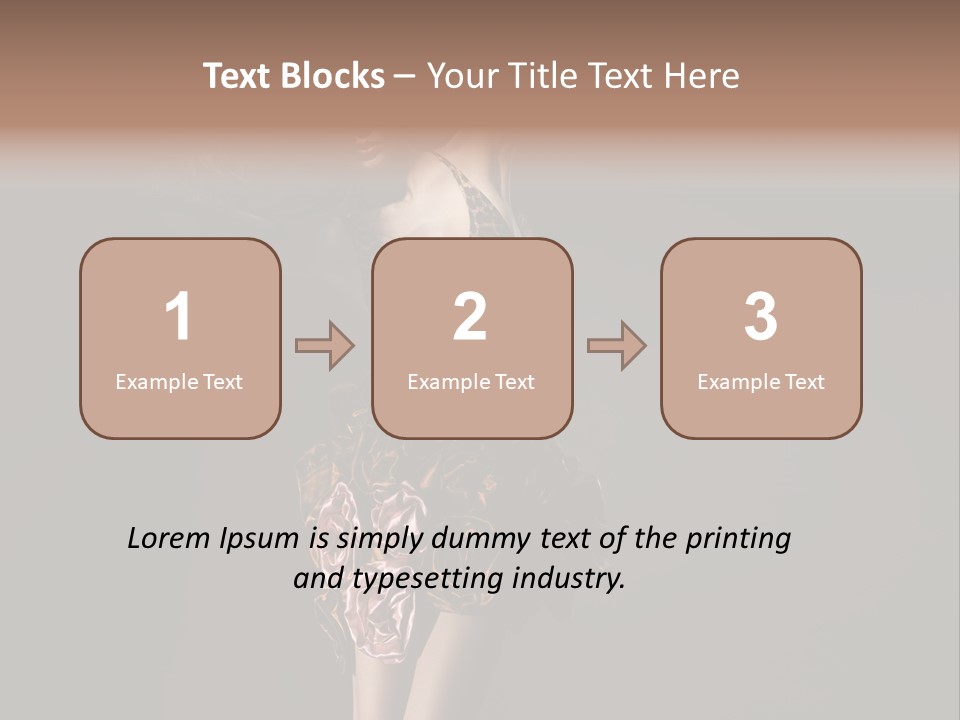 Sound Of Fashion PowerPoint Template