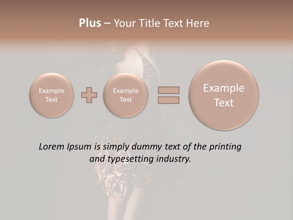 Sound Of Fashion PowerPoint Template