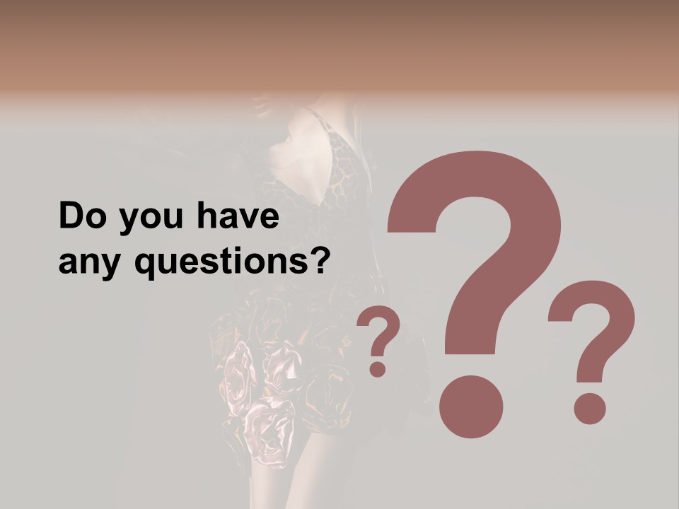 Sound Of Fashion PowerPoint Template