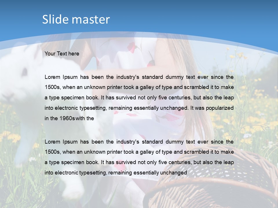 Grass Nest Outdoors PowerPoint Template
