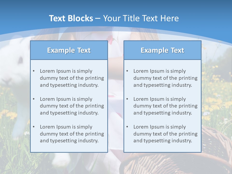 Grass Nest Outdoors PowerPoint Template