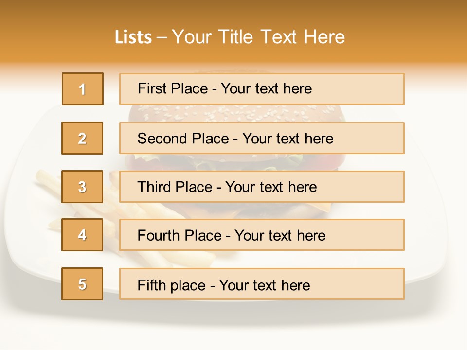 Eating Food Onion PowerPoint Template