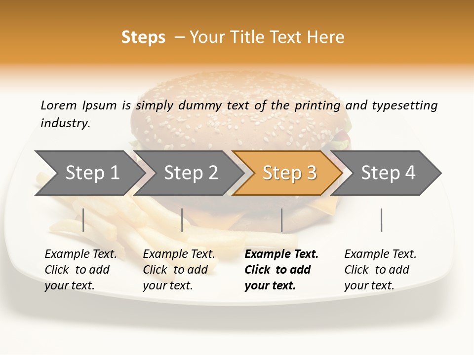 Eating Food Onion PowerPoint Template