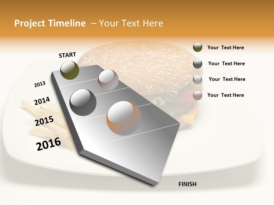 Eating Food Onion PowerPoint Template