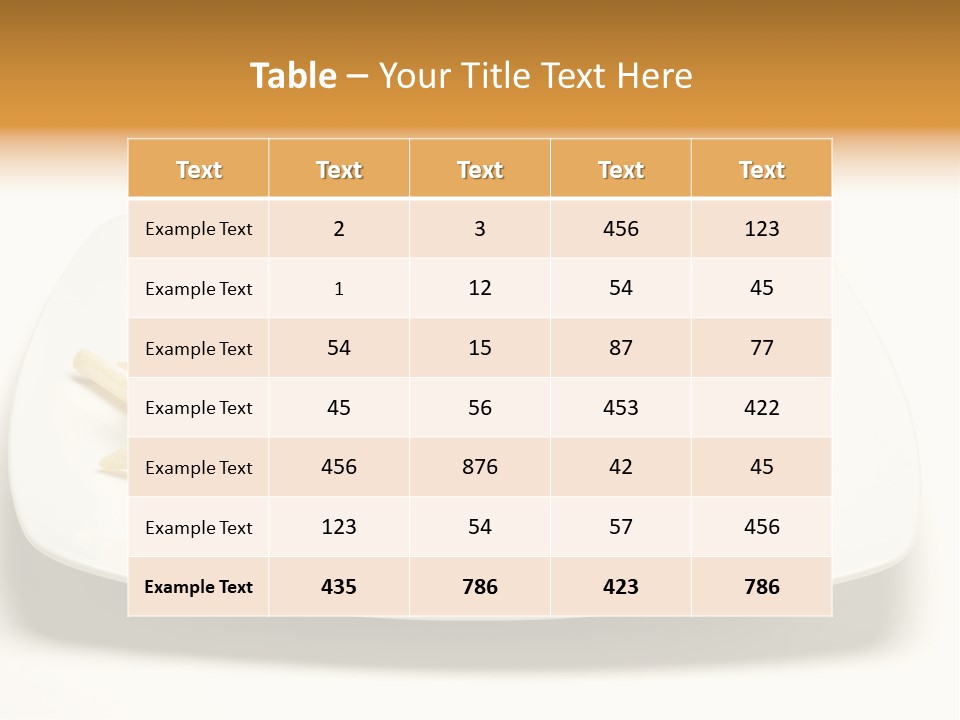 Eating Food Onion PowerPoint Template