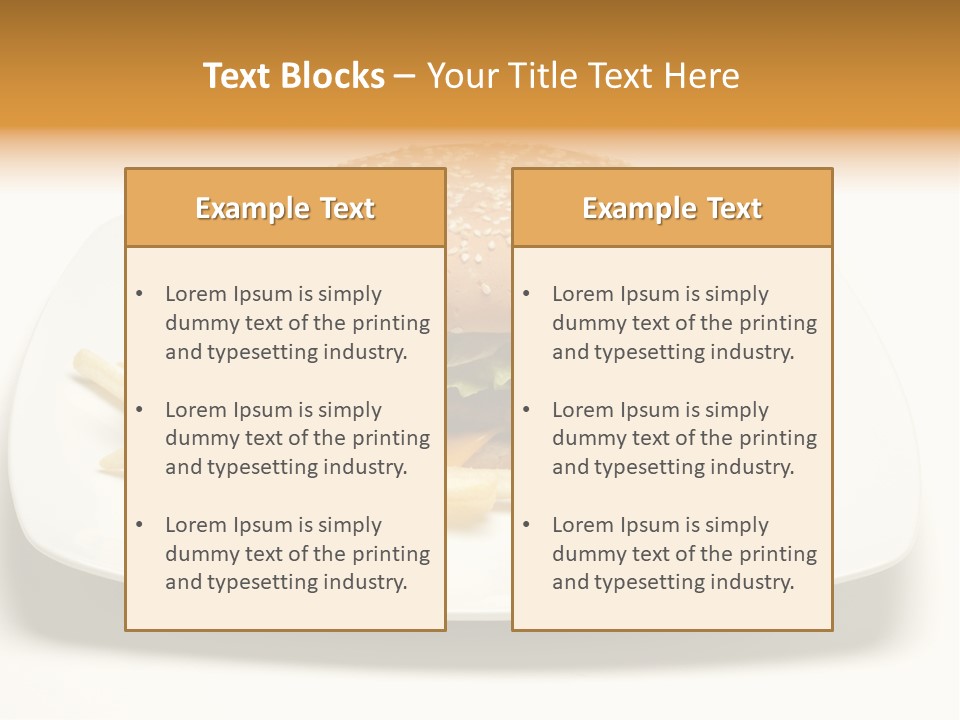 Eating Food Onion PowerPoint Template