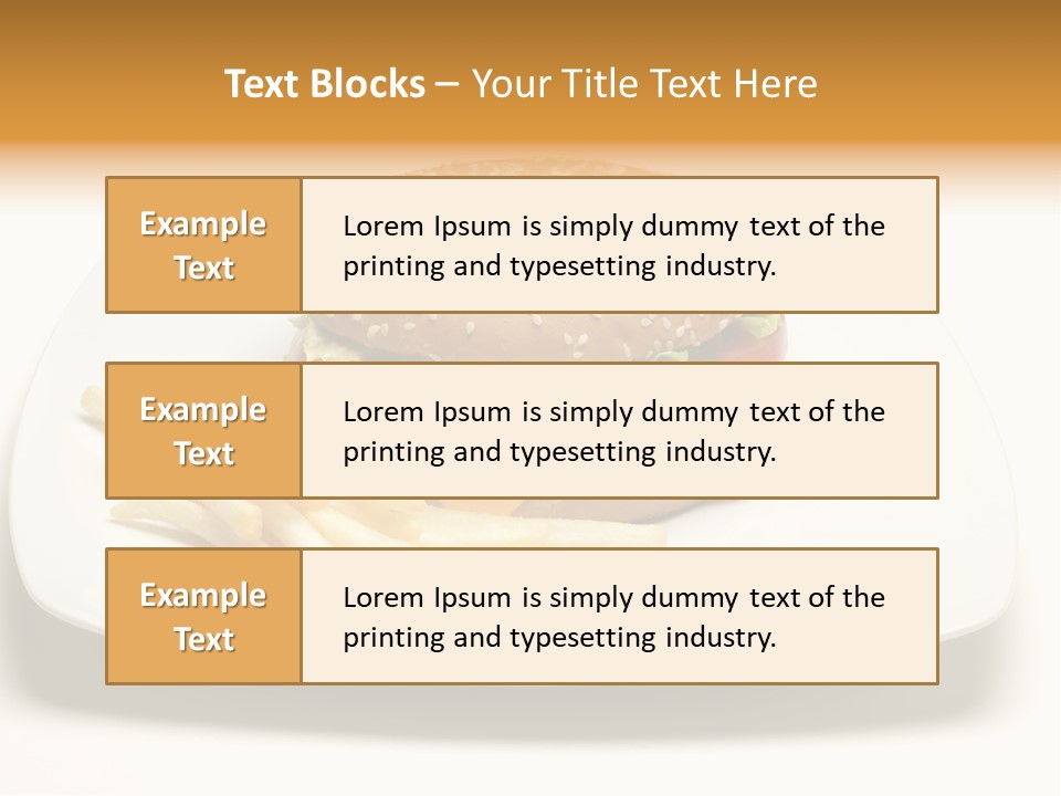 Eating Food Onion PowerPoint Template