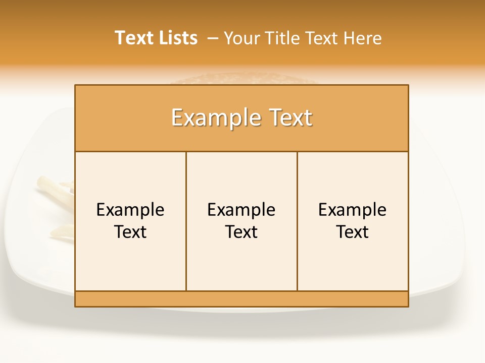 Eating Food Onion PowerPoint Template