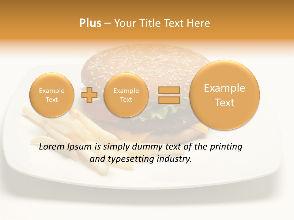 Eating Food Onion PowerPoint Template