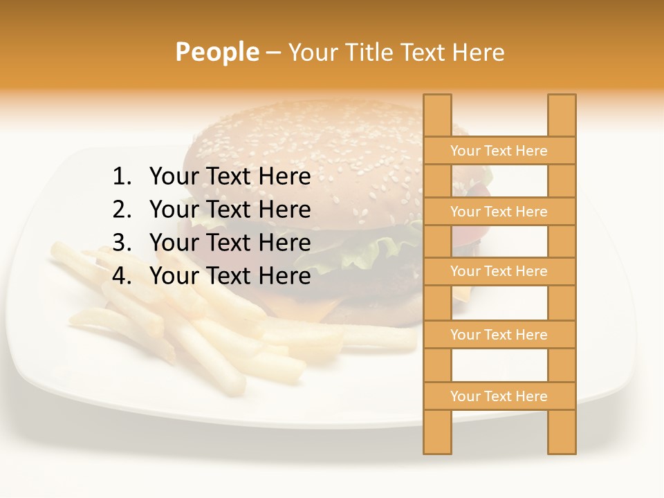 Eating Food Onion PowerPoint Template