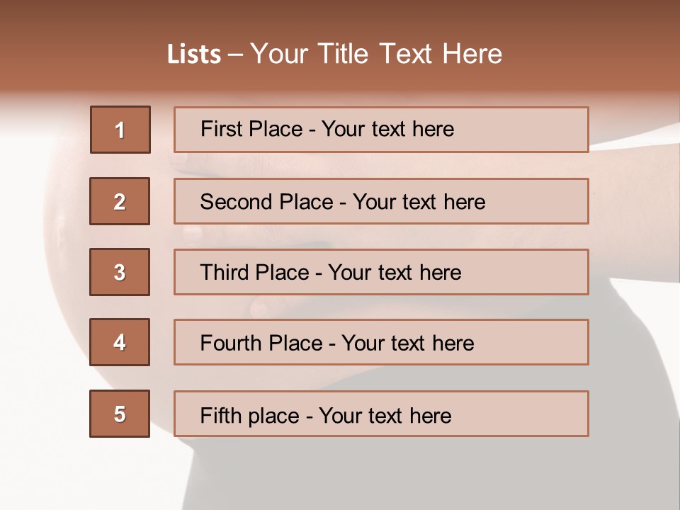 Fruition Belly Beautiful PowerPoint Template