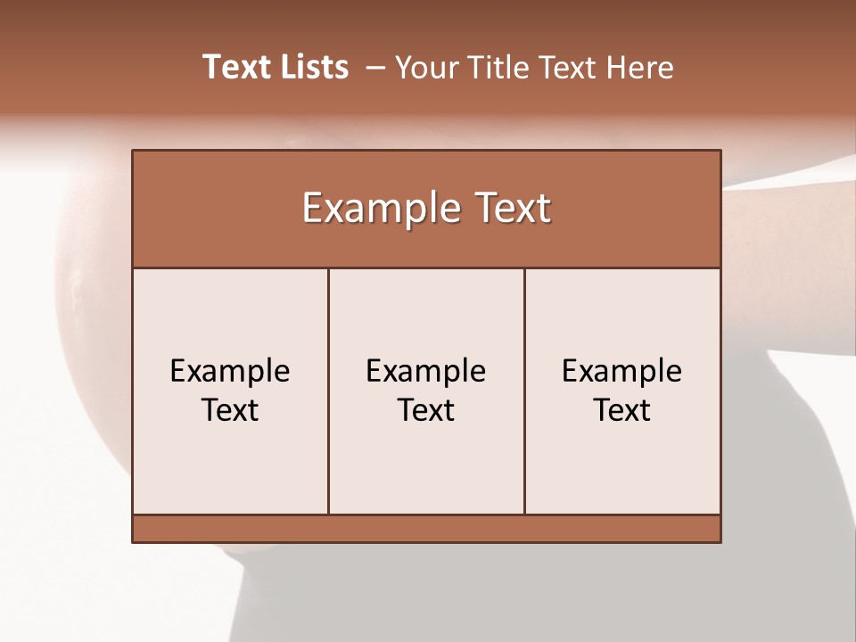Fruition Belly Beautiful PowerPoint Template