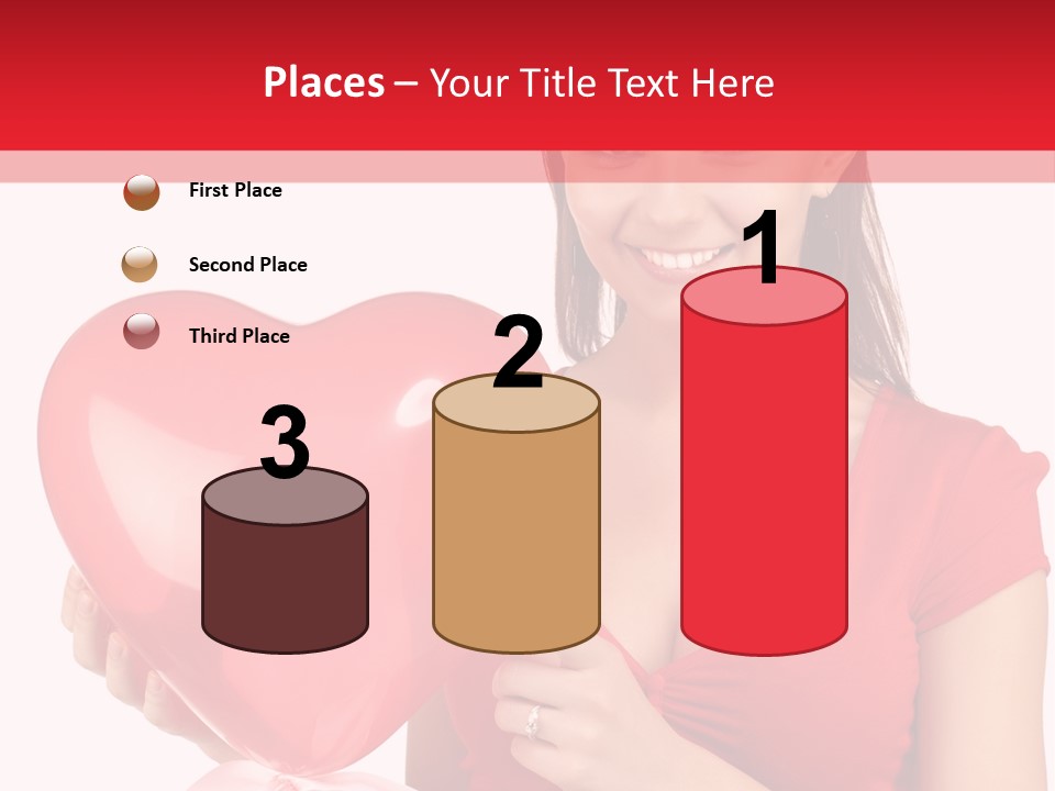 Portrait Happiness Caucasian PowerPoint Template