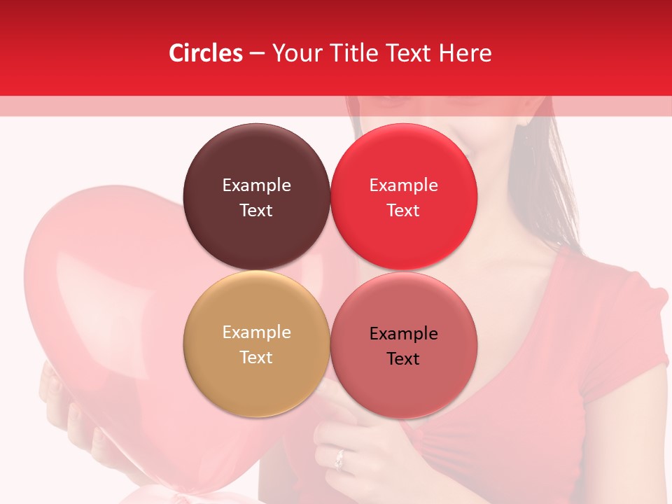 Portrait Happiness Caucasian PowerPoint Template