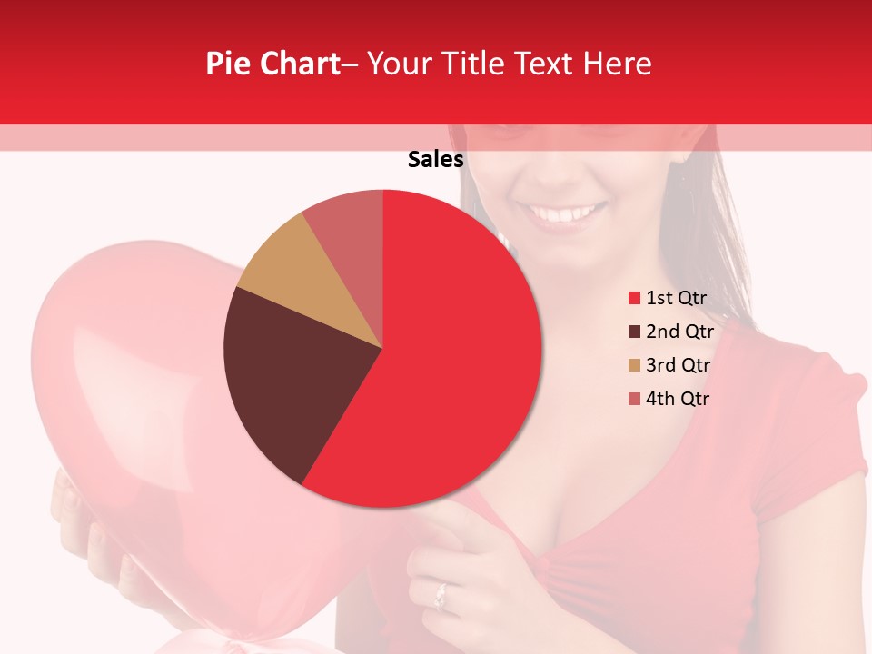 Portrait Happiness Caucasian PowerPoint Template