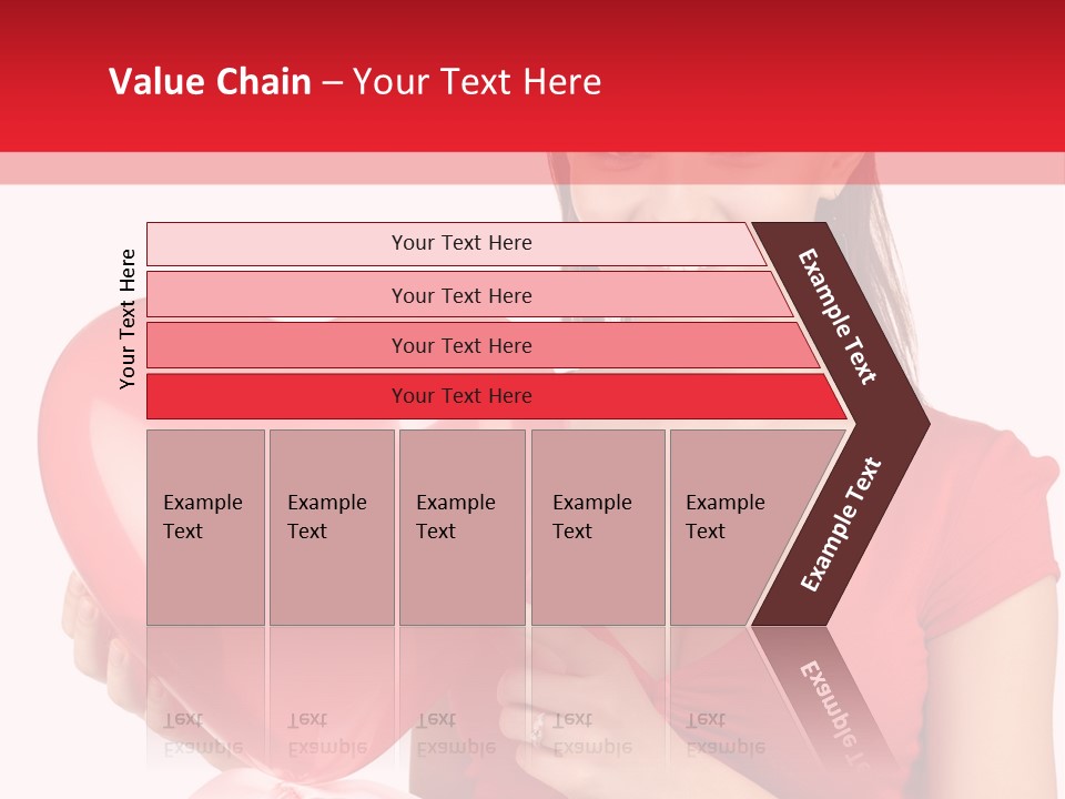 Portrait Happiness Caucasian PowerPoint Template