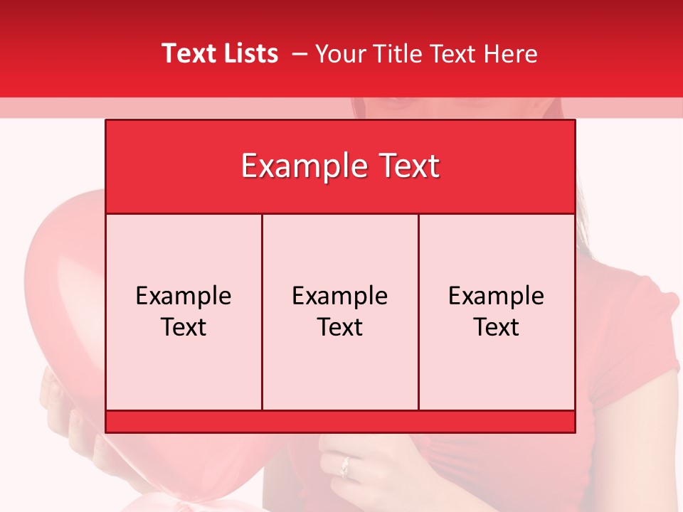 Portrait Happiness Caucasian PowerPoint Template