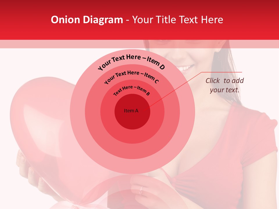 Portrait Happiness Caucasian PowerPoint Template