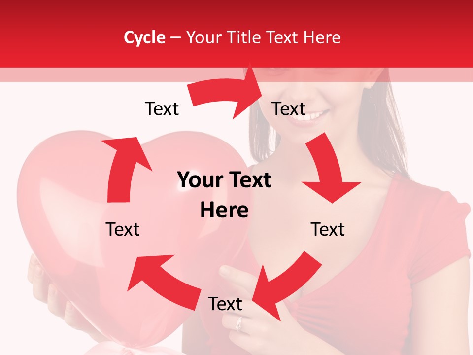 Portrait Happiness Caucasian PowerPoint Template