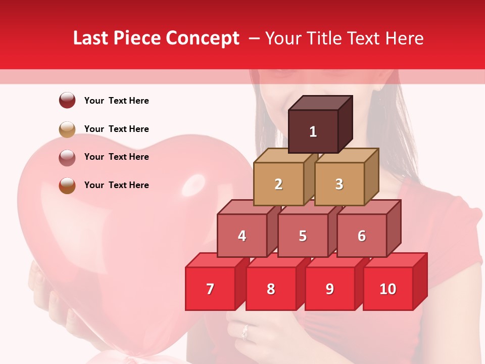 Portrait Happiness Caucasian PowerPoint Template